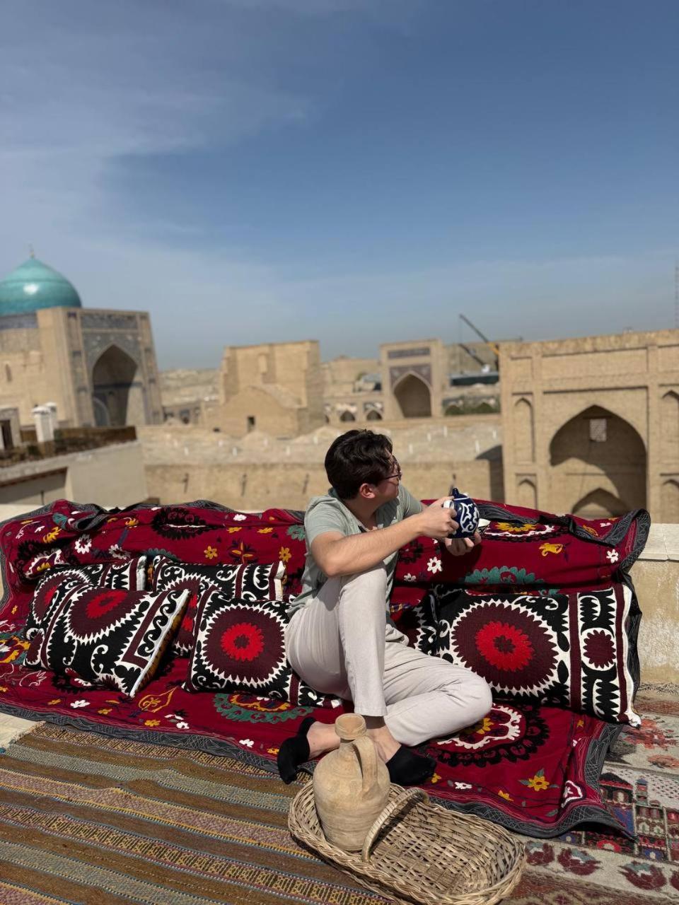 Art Suzani National House Hotel Bukhara Bagian luar foto